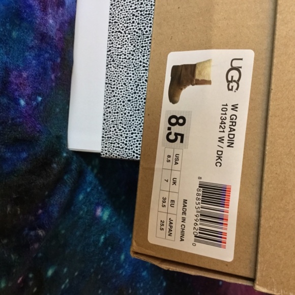 UGG AUSTRALIA Gradin Military Combat Boots Sz 8.5 - Picture 10 of 11